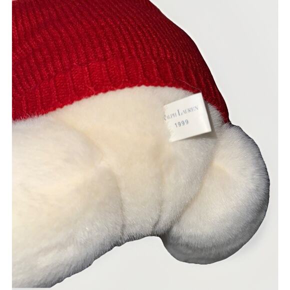 NWT Polo Ralph Lauren Teddy Bear Millennium 2000 Y2K Holiday Christmas Gift Toy - Picture 5 of 6